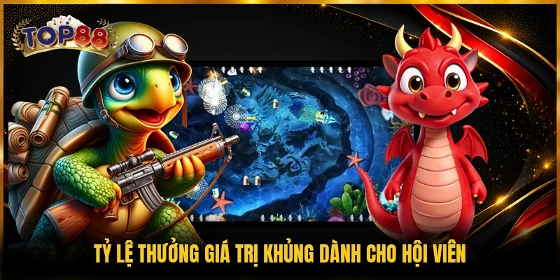 Tỷ lệ thưởng giá trị khủng dành cho hội viên